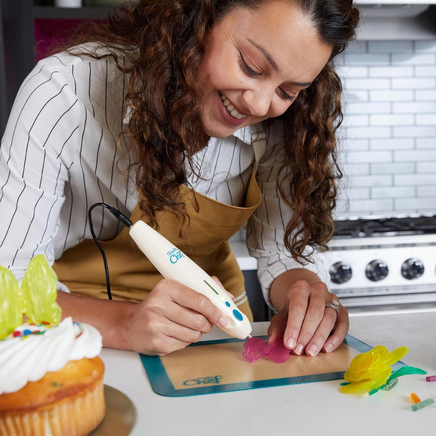 image:image3Doodler Chef 3D Candy Pen Set Includes Refill Candy Capsules Suitable for VegetariansCandy 3D Pen