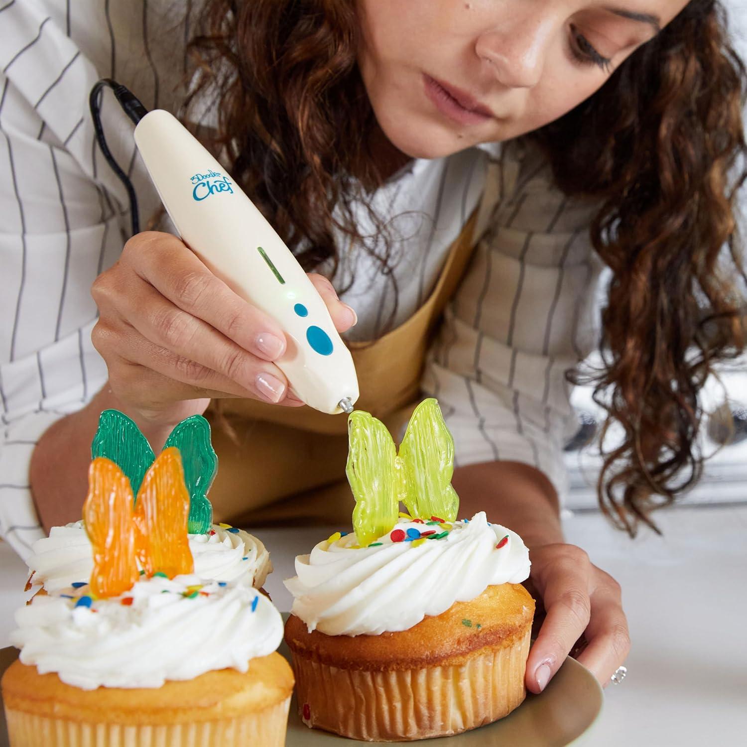 image:image3Doodler Chef 3D Candy Pen Set Includes Refill Candy Capsules Suitable for VegetariansCandy 3D Pen