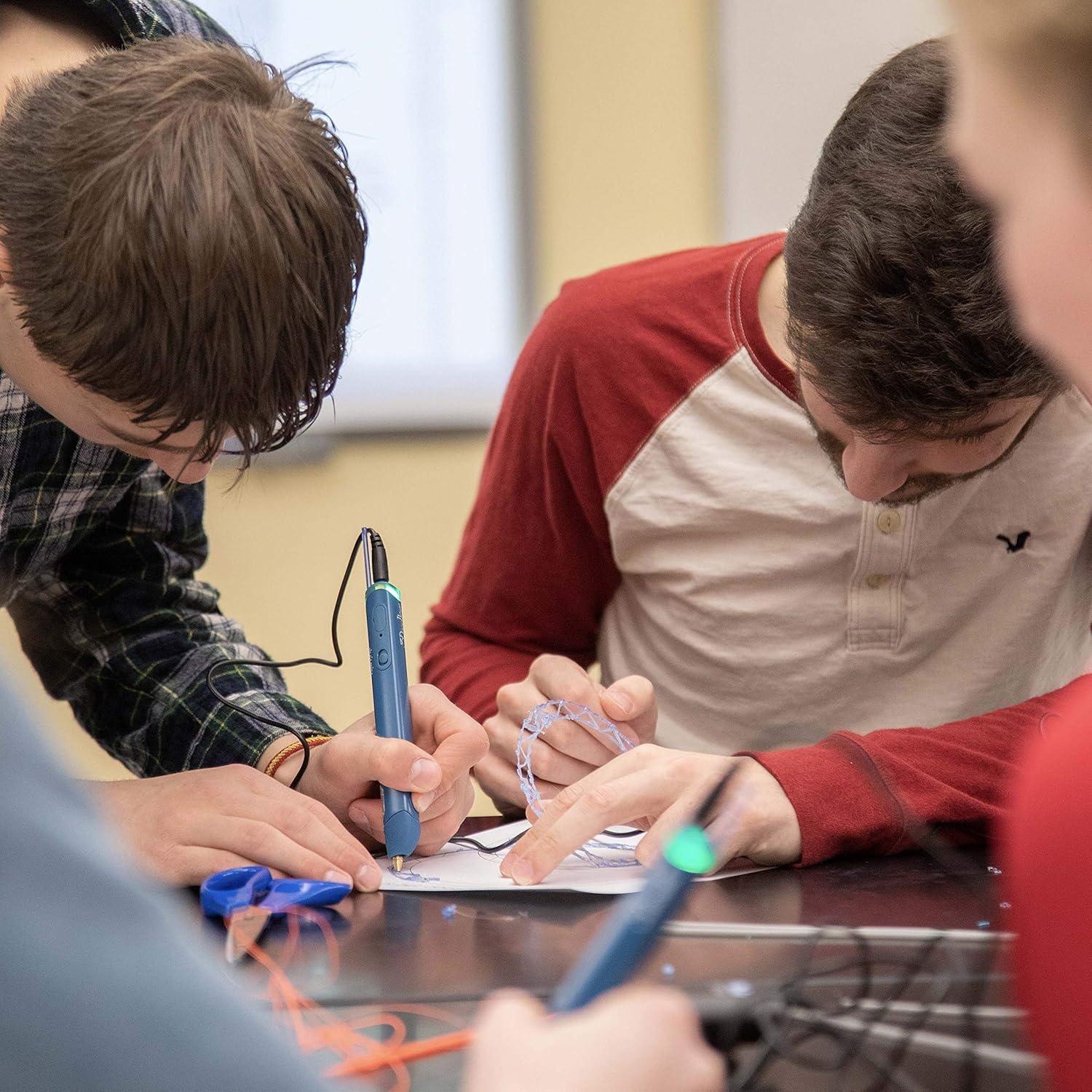 image:image3Doodler EDU Create Learning Pack Half Set 2021 Version with x6 3D Printing Pens x600 Strands of Plastic Filament Classroom Activity Plans