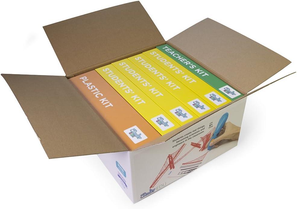 image:image3Doodler EDU Start Learning Pack Full Set with 12 3D Printing Pens 1200 Strands of Plastic Filament Classroom Activity Plans