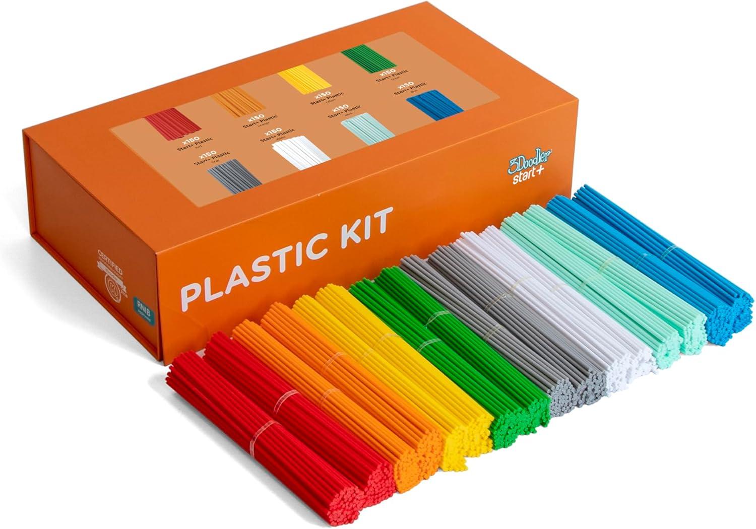 image:image3Doodler EDU Start Learning Pack Full Set with 12 3D Printing Pens 1200 Strands of Plastic Filament Classroom Activity Plans