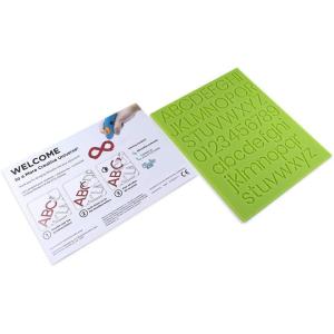3Doodler 8SLKALPH1R Start Alphabet Learning Doodleblock, Green