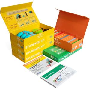 3Doodler EDU Start Learning Pack, Full Set, with 12 3D Printing Pens + 1200 Strands of Plastic Filament + Classroom Activity Plans